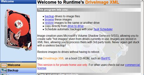 DriveImage XML 2.60 Trial Version Free
