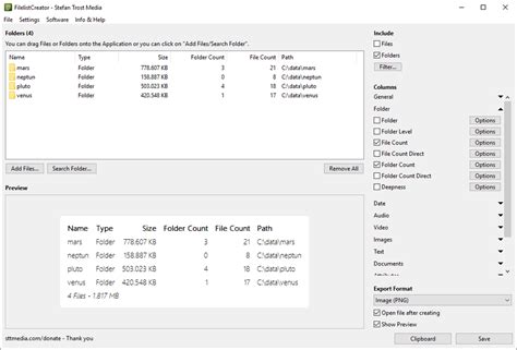 Stefan Trost Filelist Creator